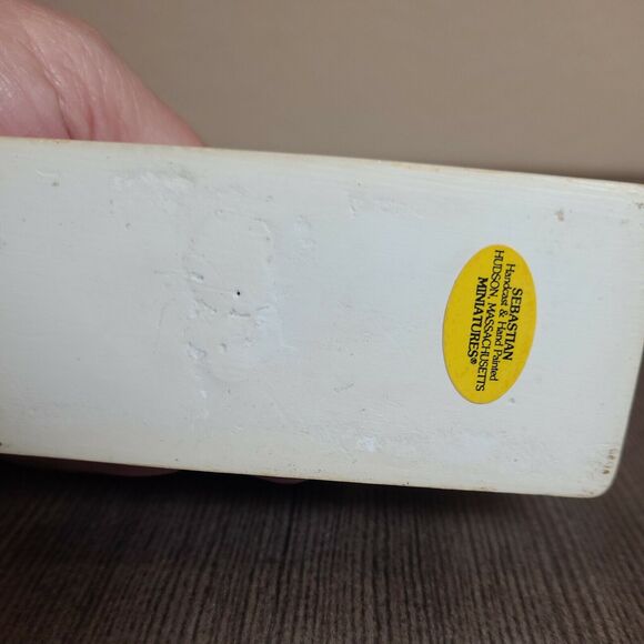 Sebastian Miniatures SML214 Ride to the Hounds 1980 Rocking Horse Vintage 4 Inch - Picture 8 of 12